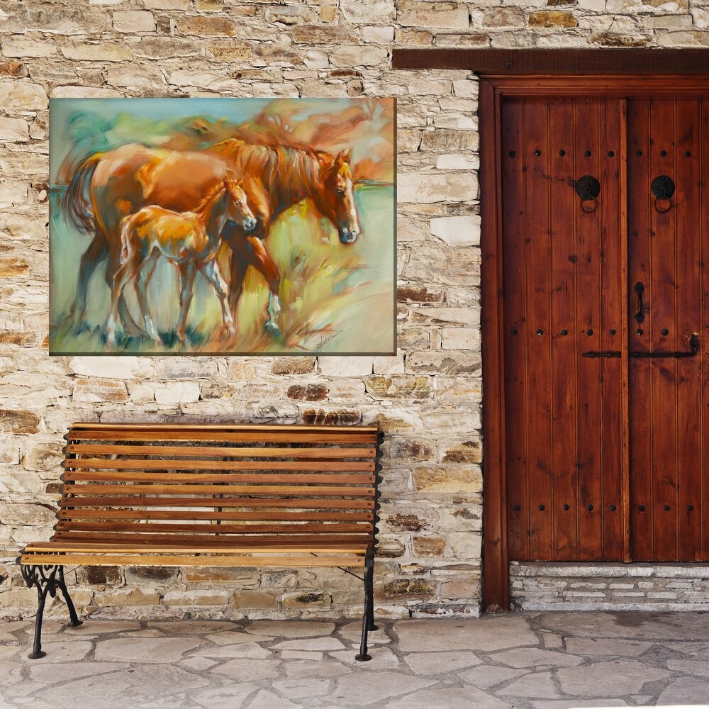 Side by Side Outdoor Art 40x30