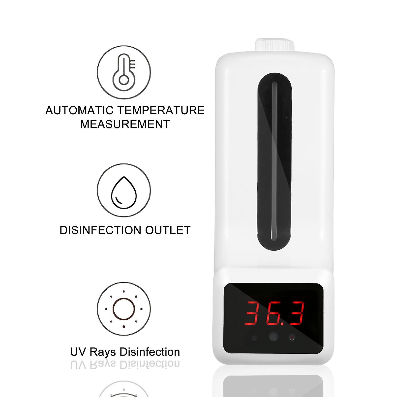 K9 -1 Infrared Thermometer Non-contact Temperature Gun Temperature Measurement and Disinfection Integrated Machine Intelligent Soap Liquid Machine 10 La