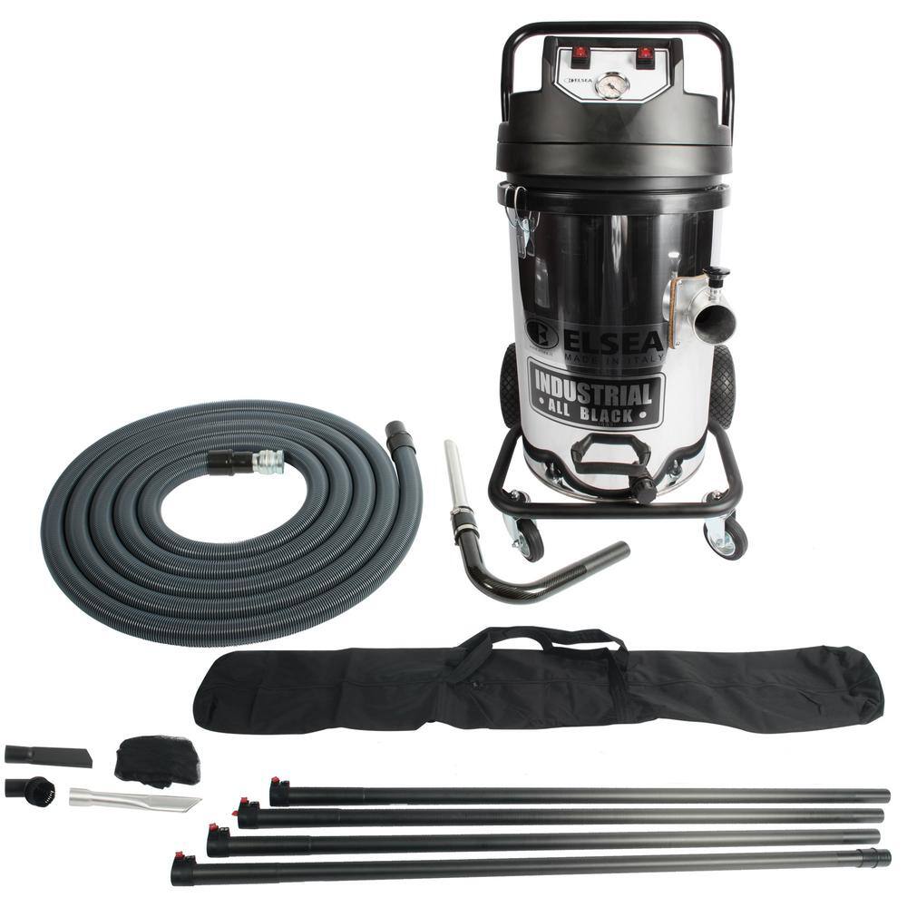 Cen-Tec Titanus XL 2-Motor WetDry Vacuum with 25 ft. Carbon Fiber Gutter Cleaning Kit 96436