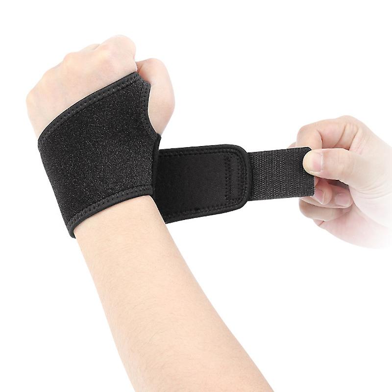 1 Pair Wrist Wrap Band Support Adjustable Sports Wristband Breathable Splint Carpal Tunnel Wrist Guard Brace For Fitness