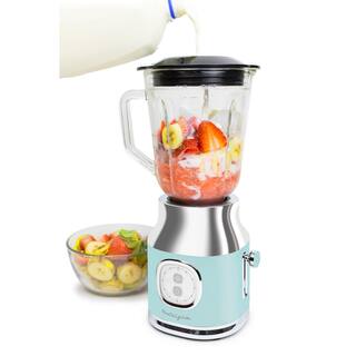 Nostalgia 33 oz. Single Speed Classic Retro Blender Aqua CLRB3PCAQ