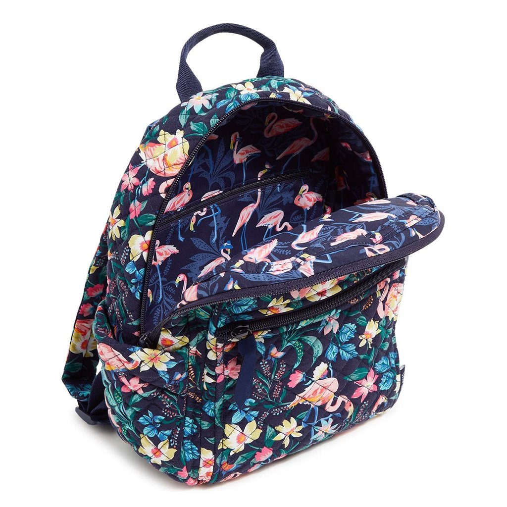 Vera Bradley  Small Backpack in Flamingo Garden