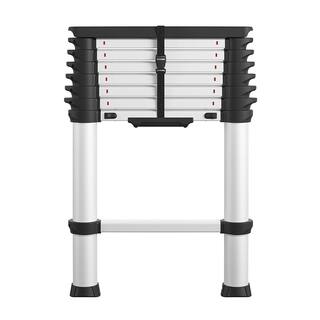 Cosco SmartClose 8.5 ft. Aluminum Telescoping Extension Ladder 12 ft. Reach Height Load Capacity 300 lbs. ANSI Type 1A 20809T1ASE