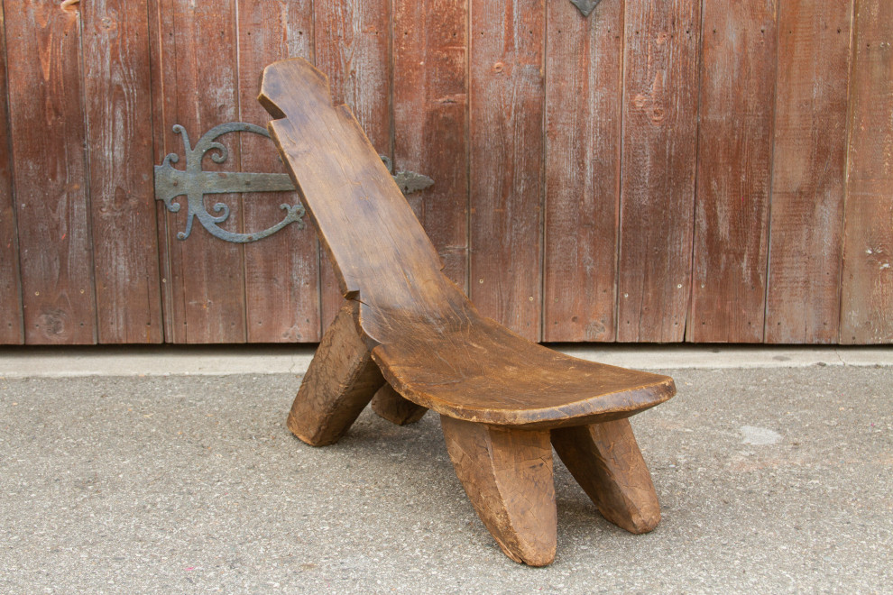 Antique Dagalo Lobi Primitive Chair   Rustic   Armchairs And Accent Chairs   by De cor  Houzz