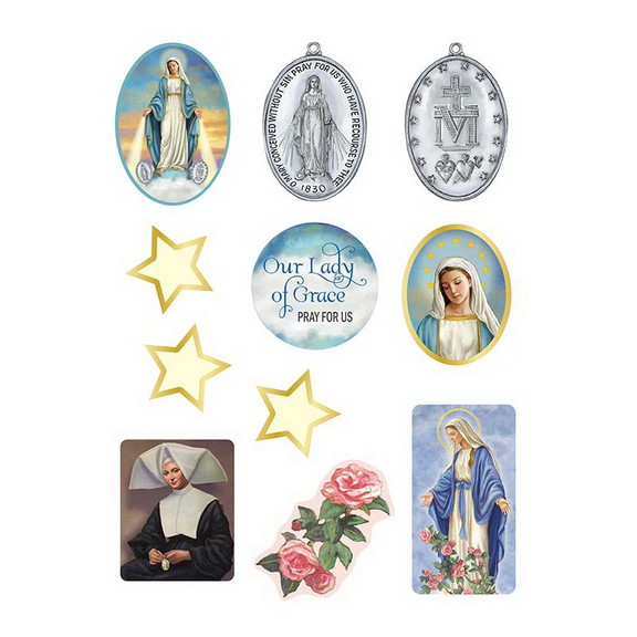 Berkander Berkander Catholic Stickers   Our Lady O...