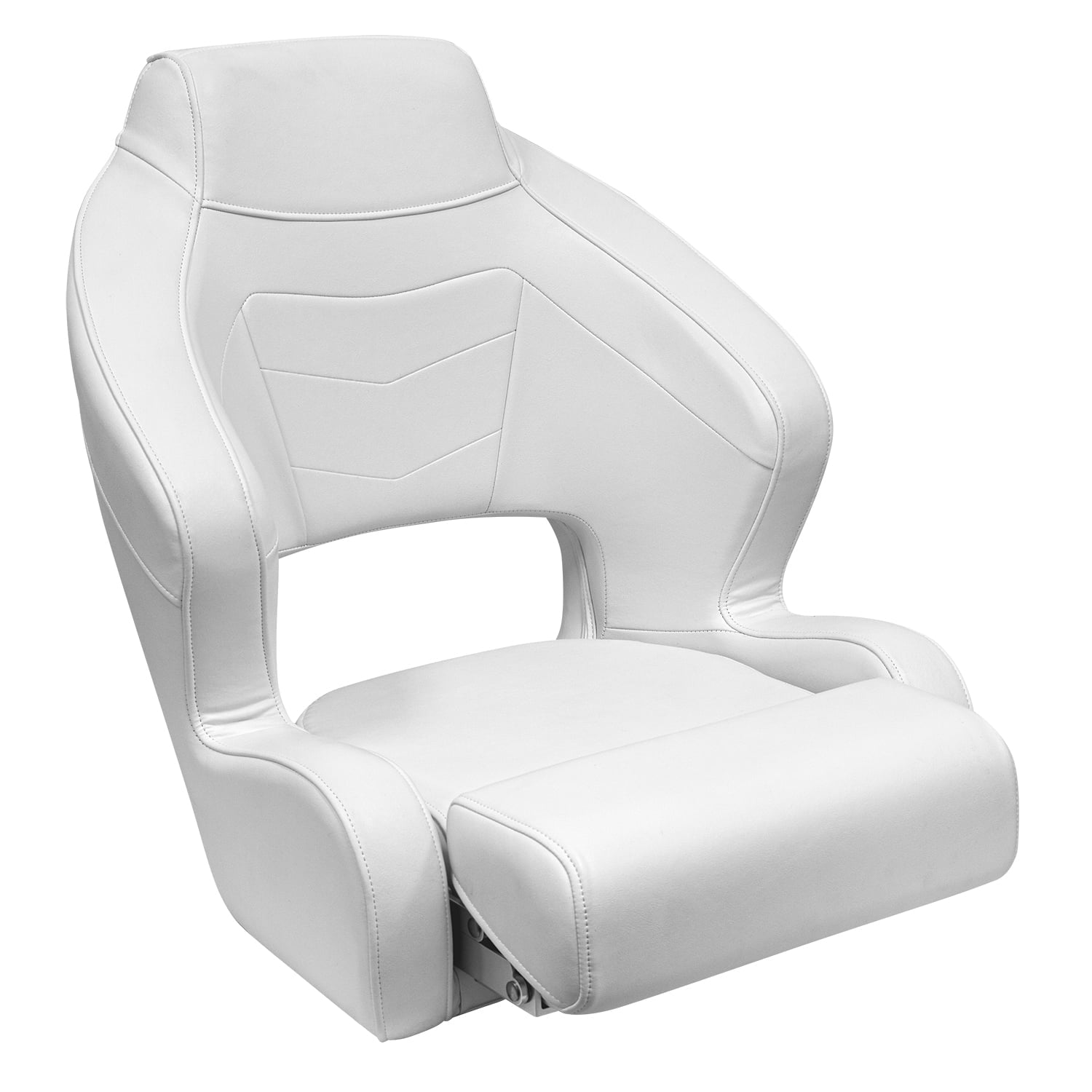 Wise 3338-784 Baja Extra Large Bucket Seat with Flip-Up Bolster， Brite White