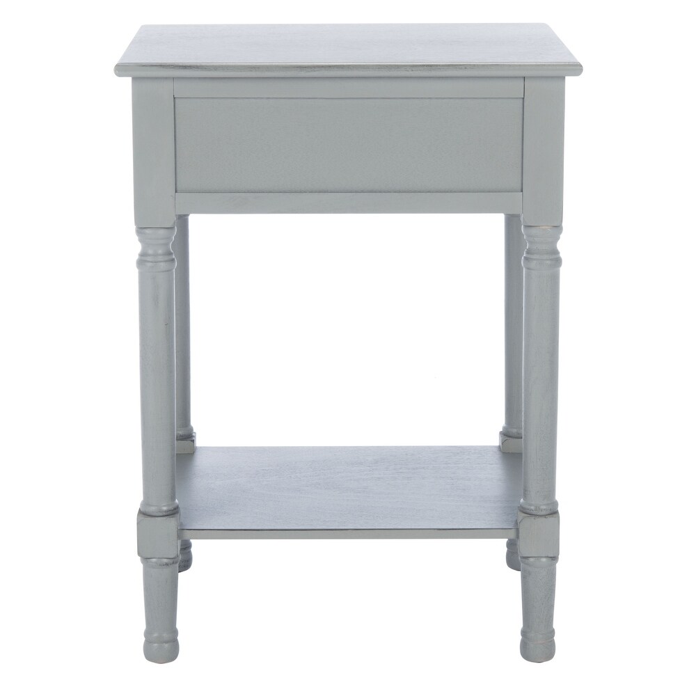 SAFAVIEH Landers 1 Drawer Bottom Shelf Accent Table   19\