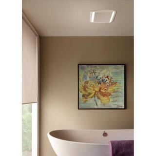 Broan-NuTone ULTRA GREEN XB Series 50 CFM Ceiling Bathroom Exhaust Fan with LED Light ENERGY STAR* XB50L1