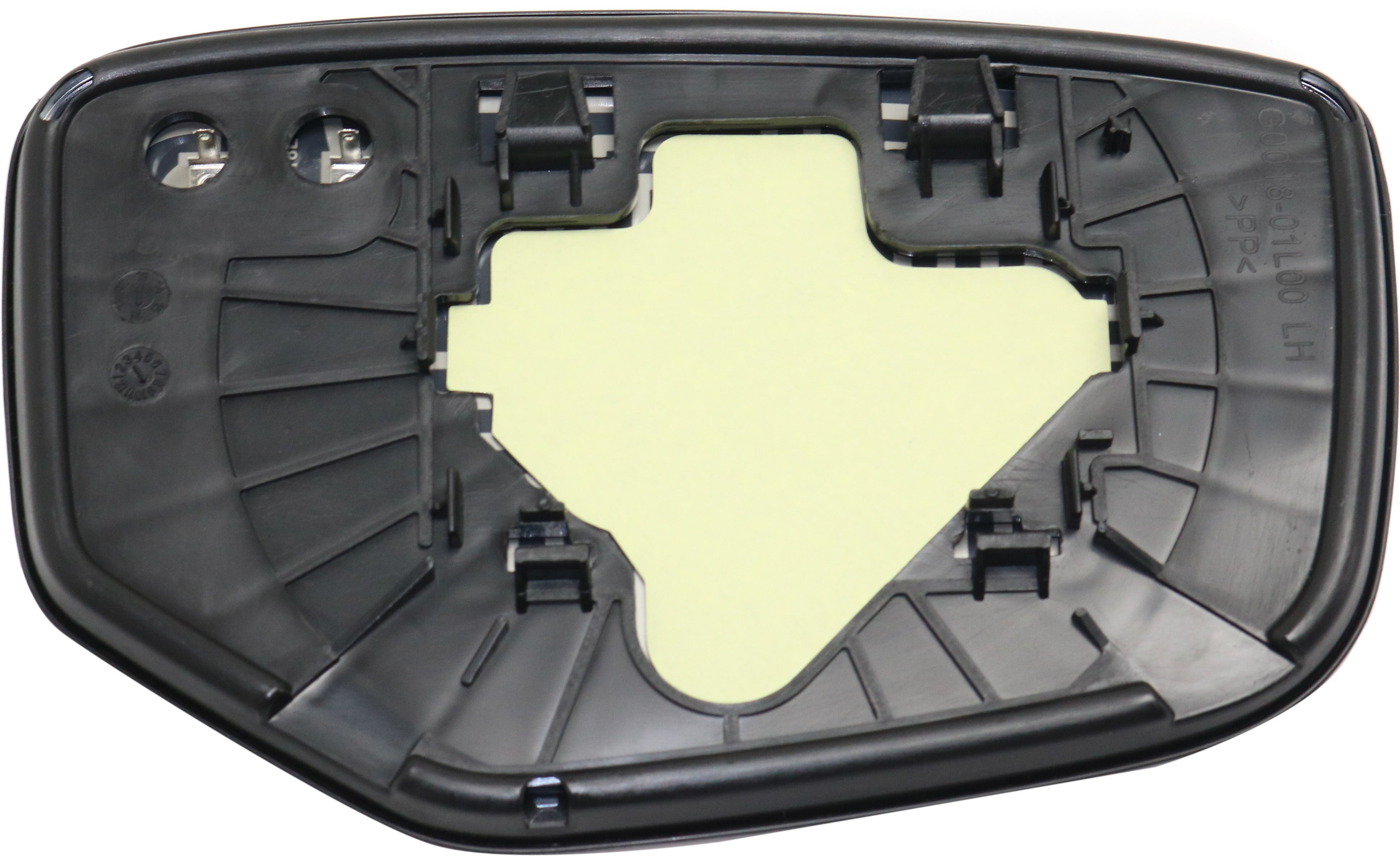 Mirror Glass Compatible With 2008-2012 Honda Accord Left Driver Side Heated Kool-Vue