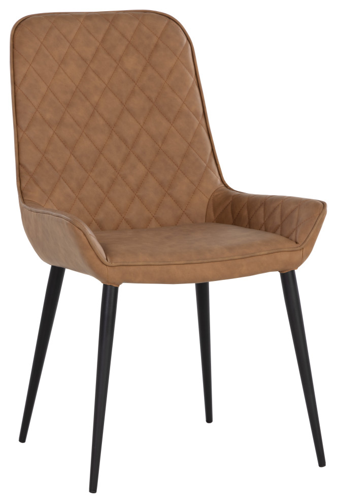 Iryne Dining Chair  Bounce Nut  Set of 2   Midcentury   Dining Chairs   by Sunpan Modern Home  Houzz