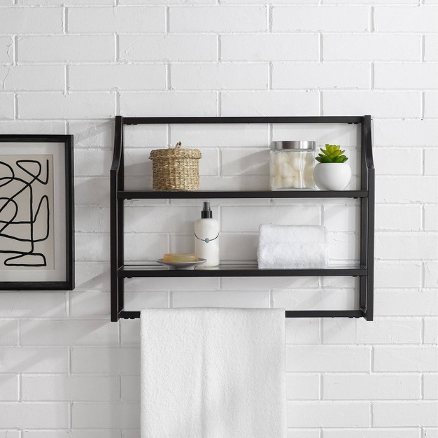 Aimee Wall Shelf Oil Rubbed Bronze Crosley