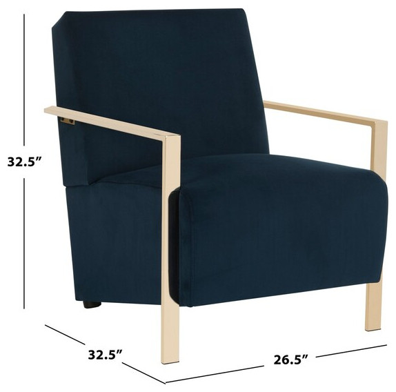 Orna Accent Chair Safavieh   Contemporary   Armchairs And Accent Chairs   by Safavieh  Houzz