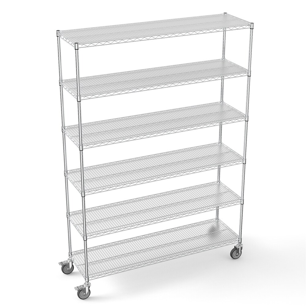 6 Tier Wire Shelving Unit