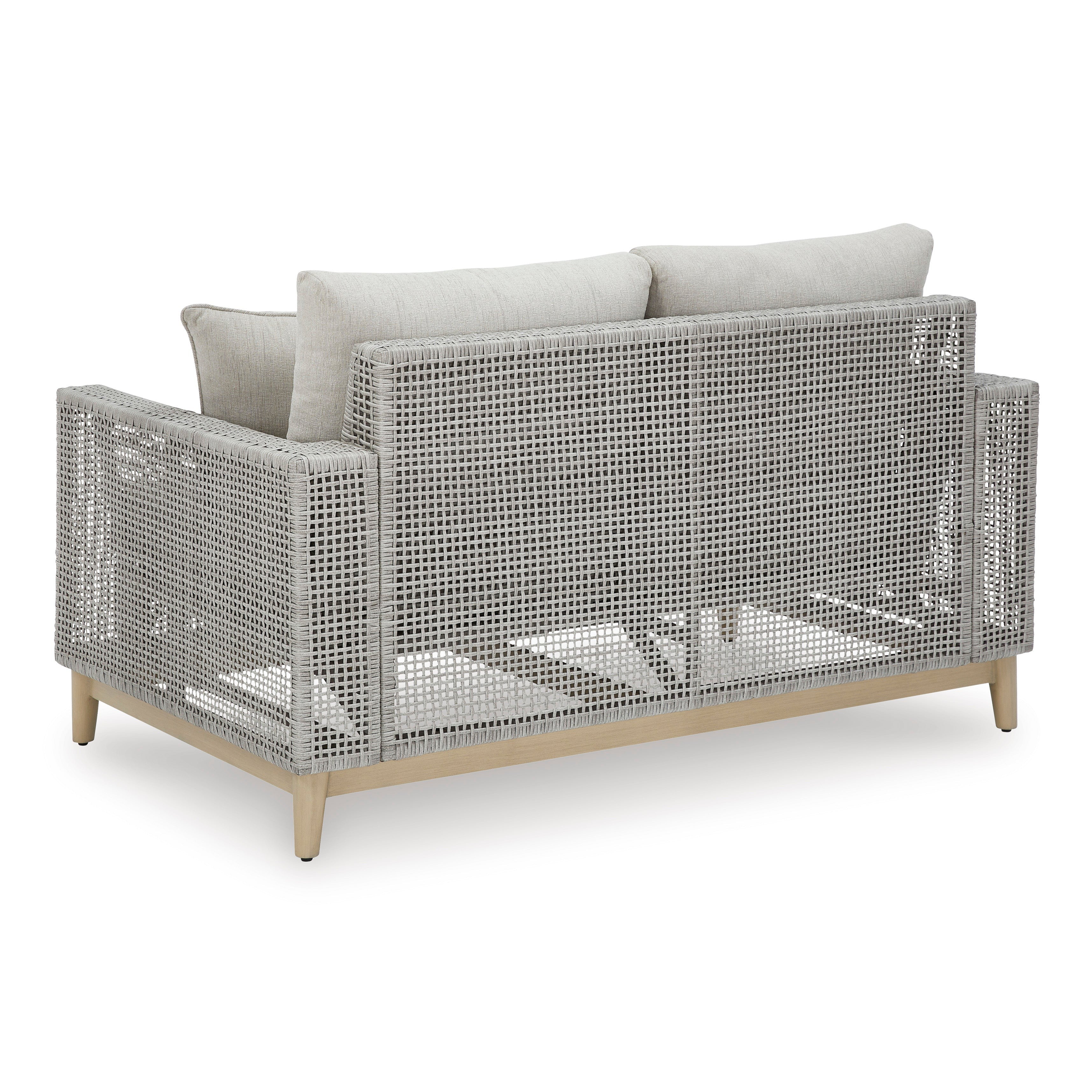 St Barts Open Weave  60 Love Seat