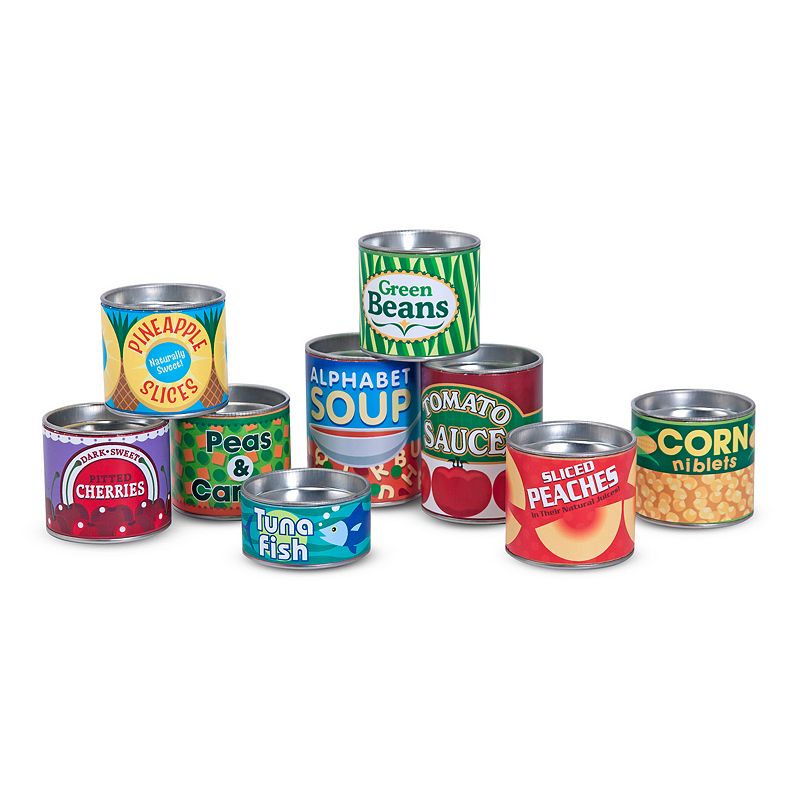 Melissa and Doug Let's Play House Grocery Cans