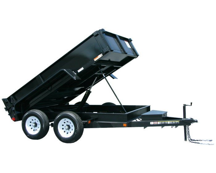 Carry-On Trailer Dump Trailer - 6x10DUMPLP10K