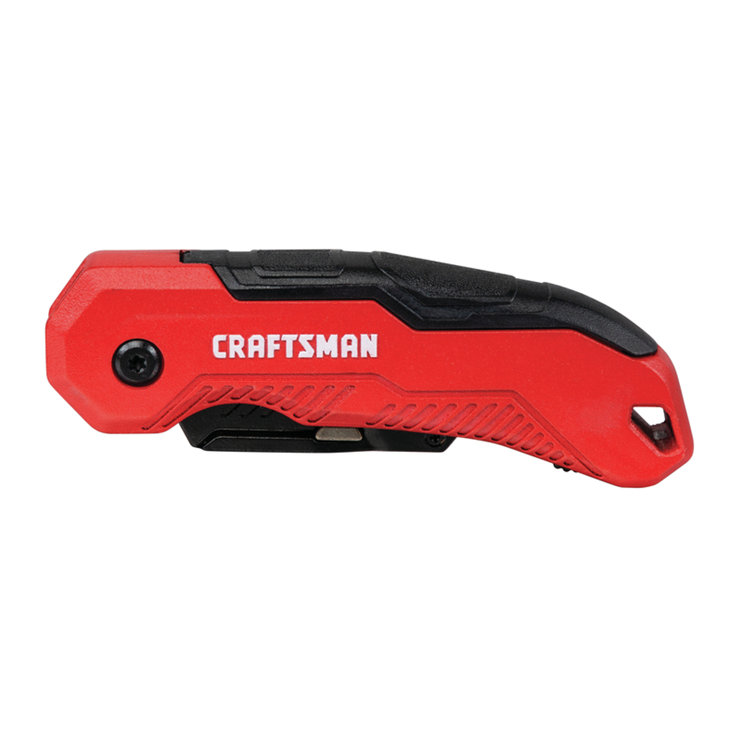 Craftsman 7 in. Folding Fixed Utility Knife Black/Red 1 pk