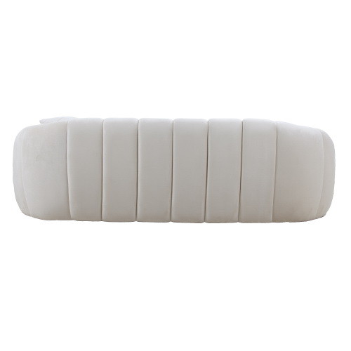 88 Sofa 3 Seater Couch with Deep Channel Tufting ...