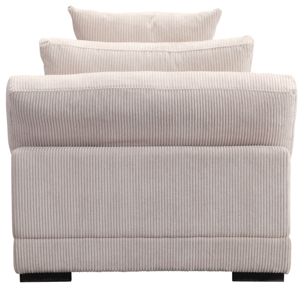 Tumble Slipper Chair Cappuccino   Transitional   Armchairs And Accent Chairs   by Kolibri Decor  Houzz