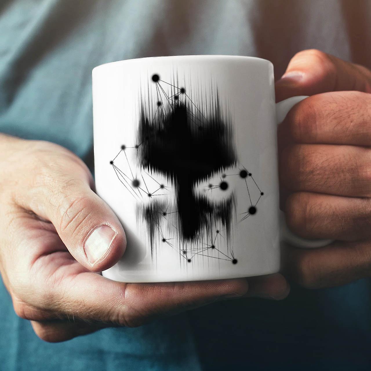 Abstract Face Fantasy NEW White Tea Coffee Ceramic Mug 11 oz | Wellcoda