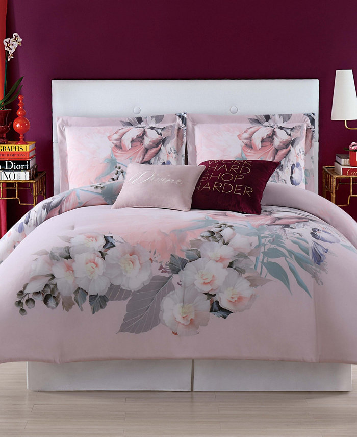 Christian Siriano New York Christian Siriano Dreamy Floral King Duvet Set