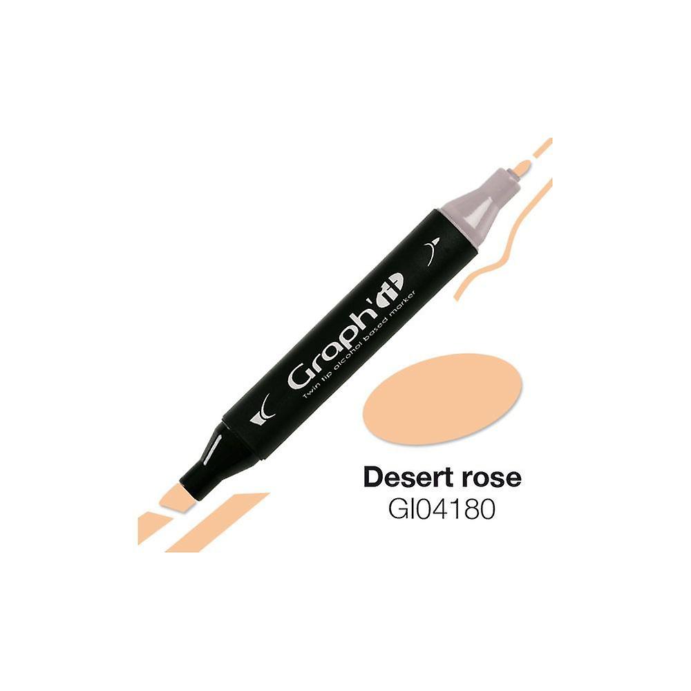 Graph'It Double Tip Marker - Desert Pink