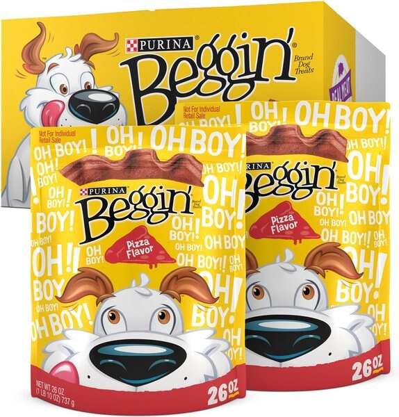 Purina Beggin' Pizza Flavored with Real Bacon Dog Treats