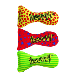 Yeowww! Cat Stinkies Catnip Cat Toy Assorted Colors