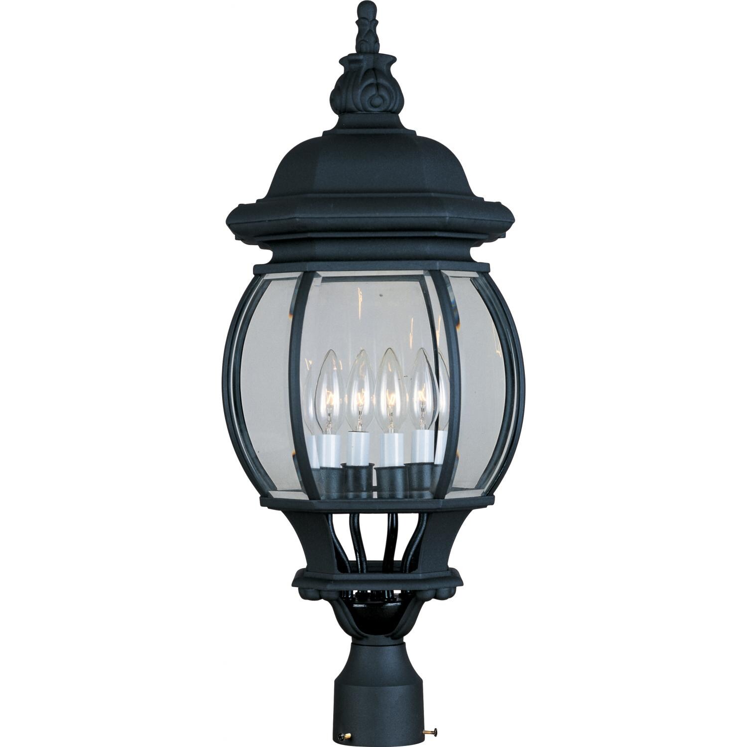 Maxim Crown Hill Four Light 27-Inch Outdoor Post Light