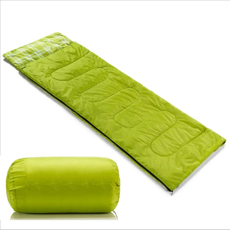 Ultralight Portable Winter Outdoor Adults Filling Rectangle Sleeping Bag Single Layer Outdoor