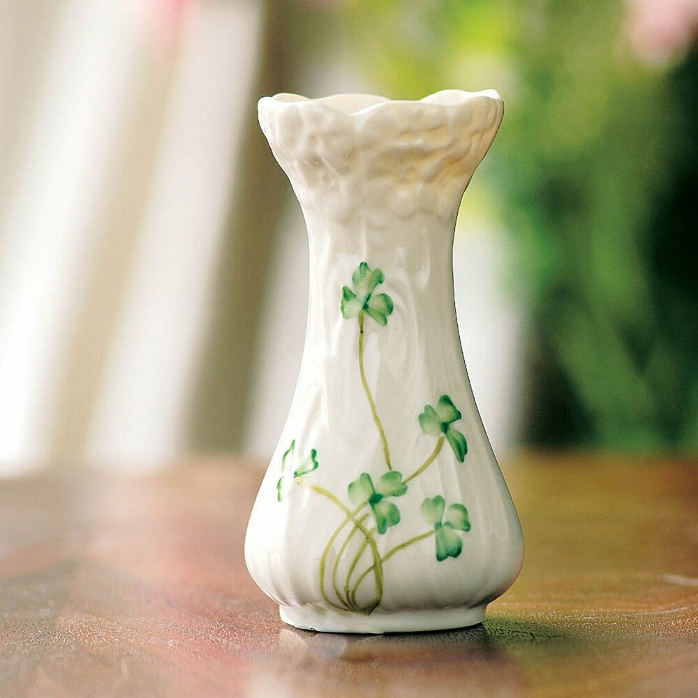 Belleek Classic Daisy Toy Spill Vase