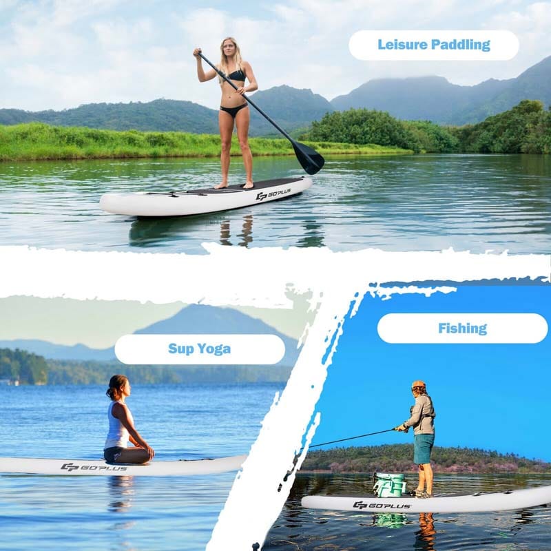 10' Inflatable Stand Up Paddle Board with Paddle Pump - Size M