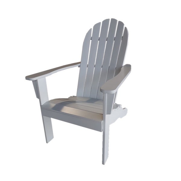 Wood Outdoor Adirondack Chair - Overstock - 36117453