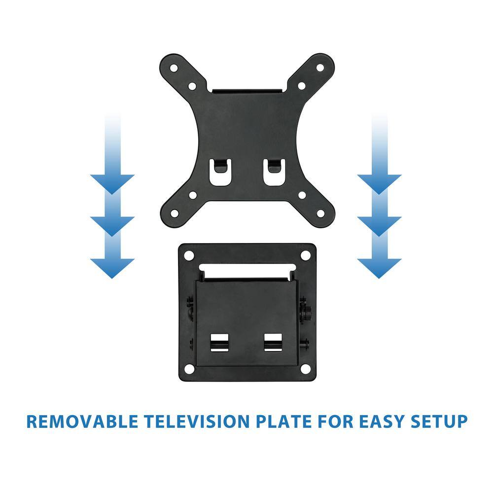 mount-it! Low Profile Tilting TV Wall Mount for Screens up to 32 in. MI-6524