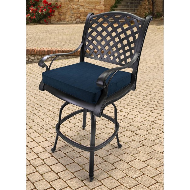 X 20 quot Outdoor Chair Cushion Sunny Denim Jordan Manufacturing