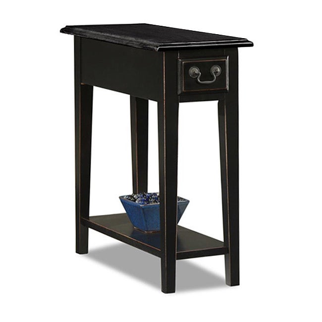 KD Furnishings Veneer Chairside Table