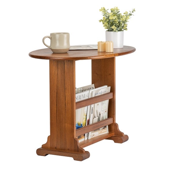 Solid Teak Drop-Leaf Table