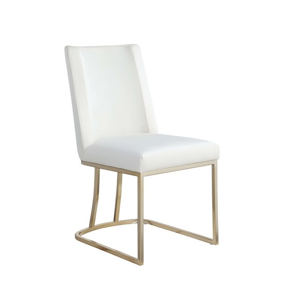 Velvet Upolstered Side Dining Chairs(Set of 2)