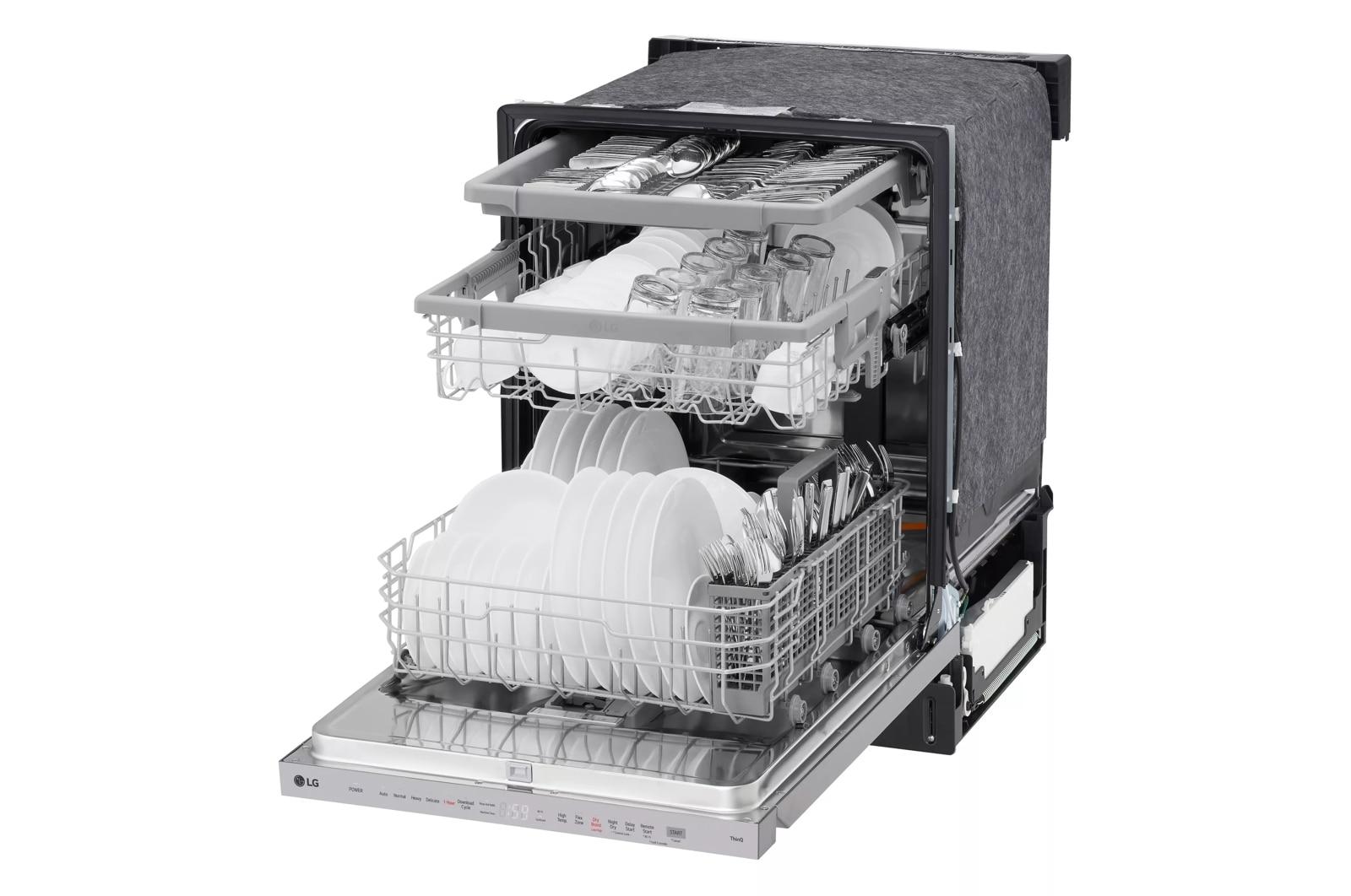 Lg LDPH5554S Smart Top-Control Dishwasher With 1-Hour Wash & Dry, Quadwash® Pro, And Dynamic Heat Dry™