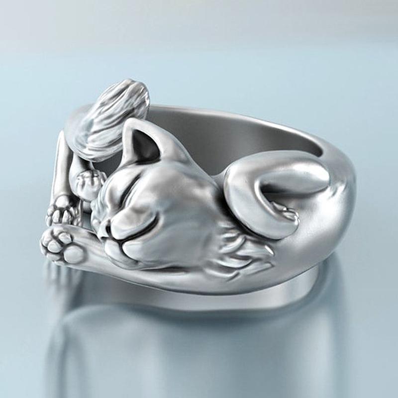 Cat Lovers Cat Ring