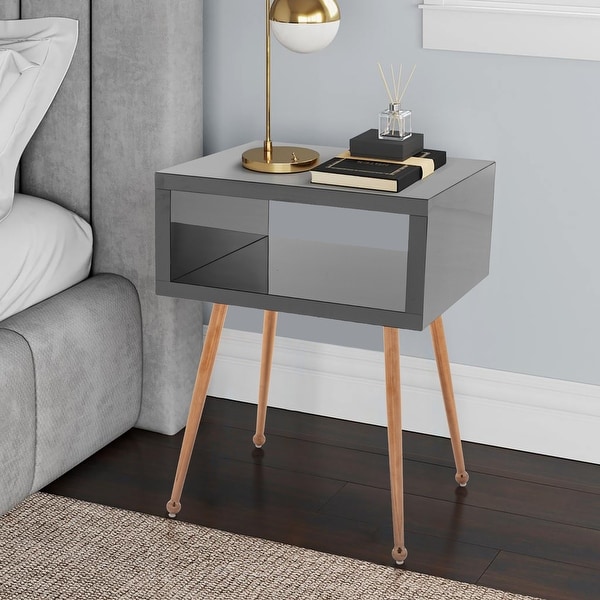 Mirror Side Table