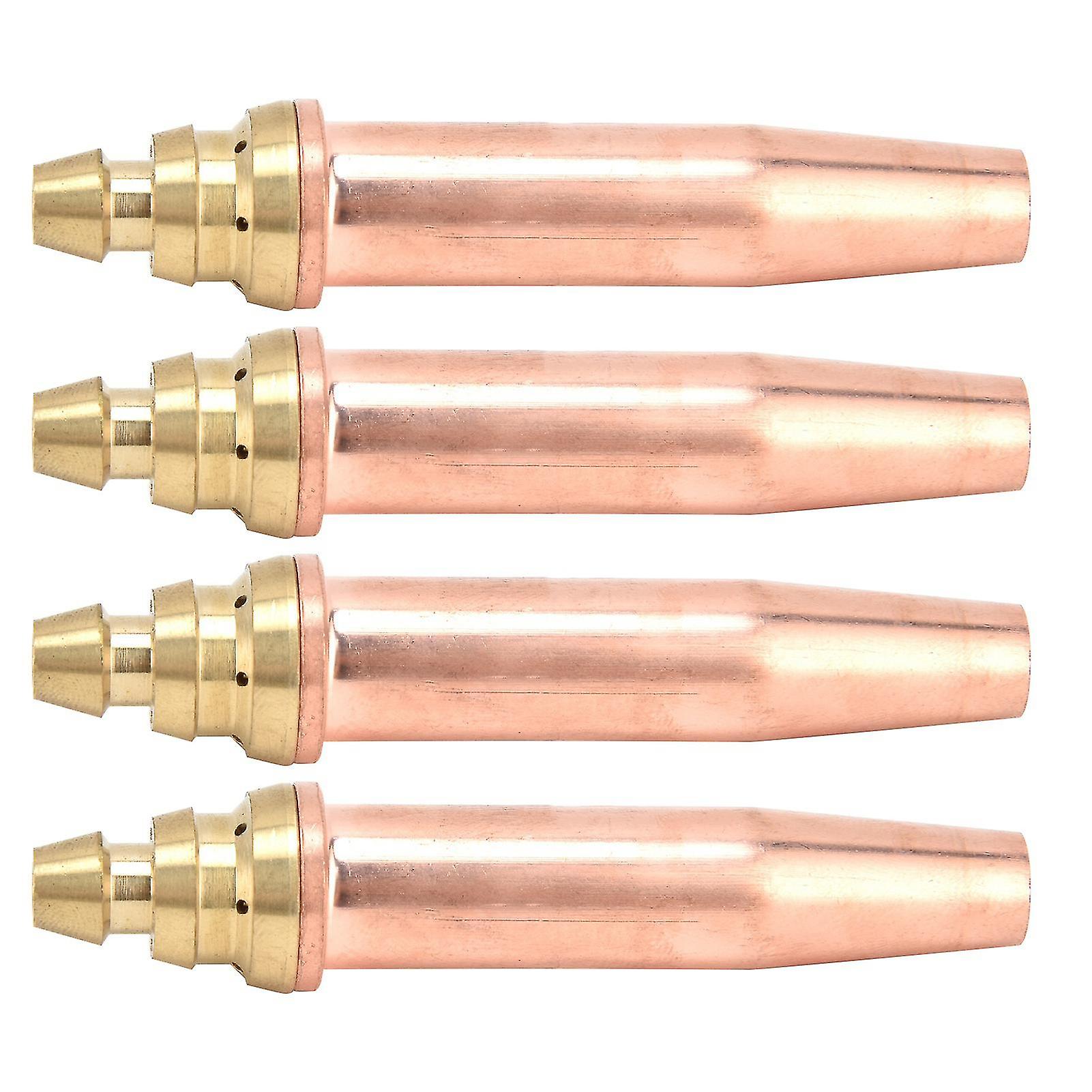 4Pcs Propane Cutting Torch Tips High Temperature Resistance Fast Cutting Isobaric Cutting Nozzle1#