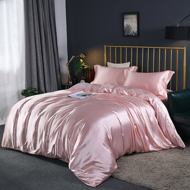 SleepSoft Luxury Silk Bedding Set