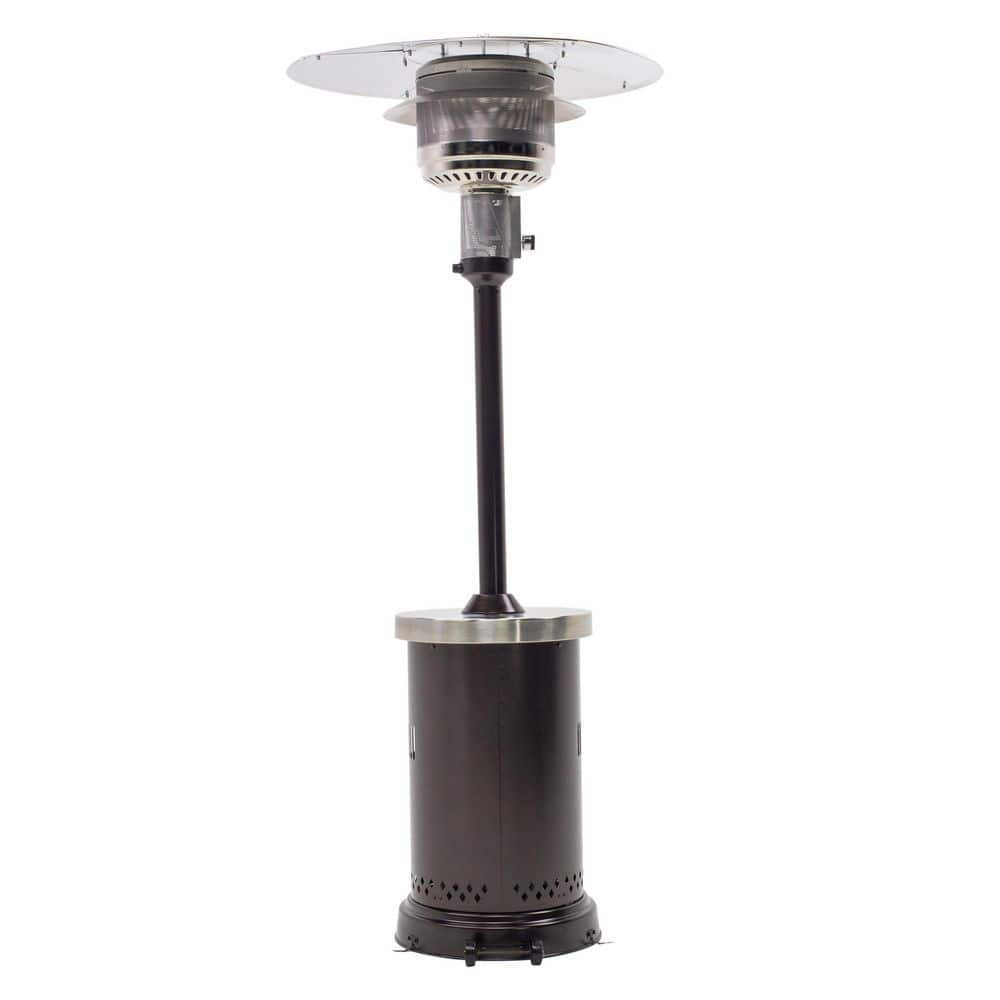 HotShot 60,000 BTU High Efficiency Round Bronze Patio Heater 52356