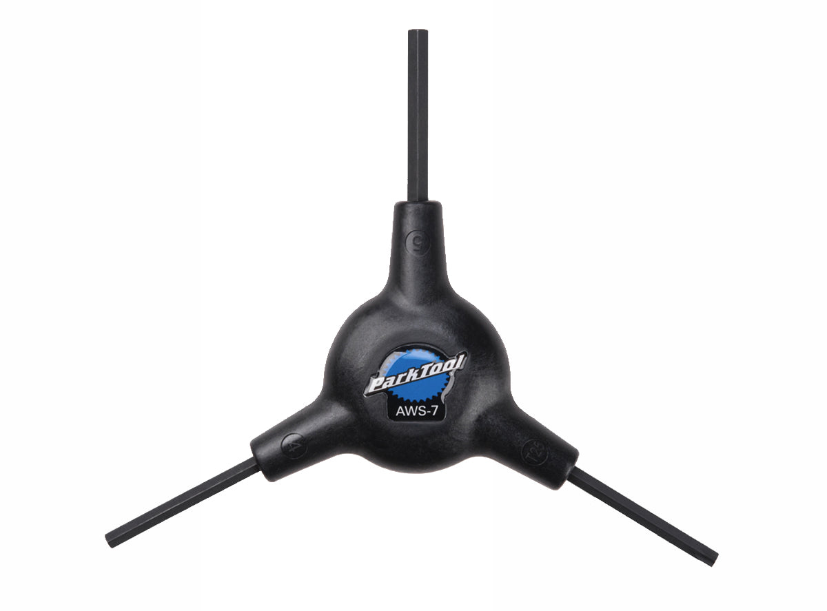 Park Tool 3-Way Hex and Torx Compatible Wrench - AWS-7