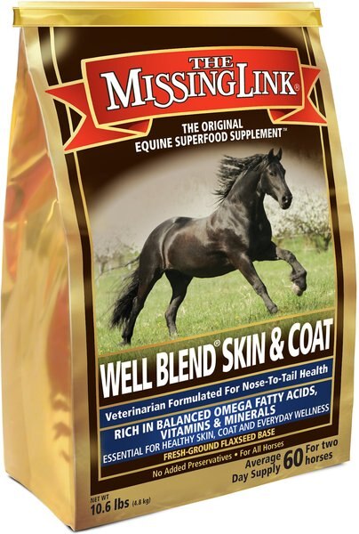 The Missing Link Well Blend Skin and Coat Powder Horse Supplement