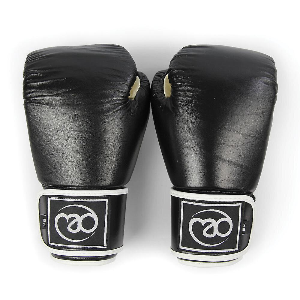 Boxing Mad Unisex Adult Pro Leather Boxing Gloves