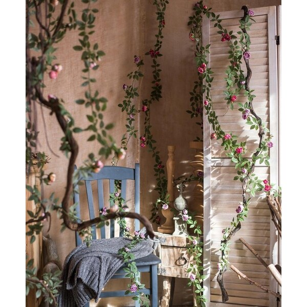 RusticReach Silk Rose Vine 57 Long