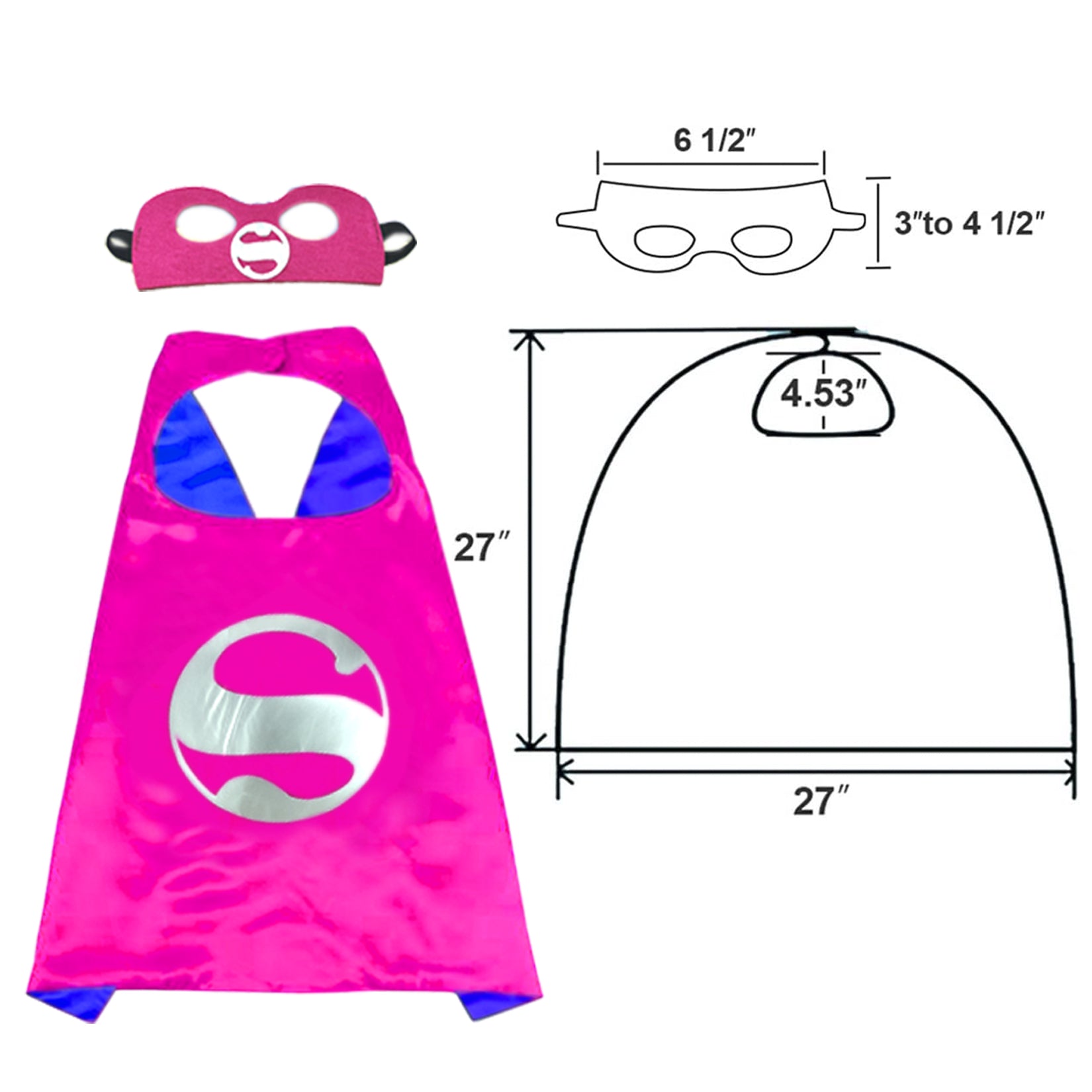 Superhero Capes with Masks Toys for 3-10 Year Old Boys Costumes Pretend Kids Dress Up Party Favors Gifts for 4 5 6 7 8 Year Old Boy Girls Birthday Easter Gifts