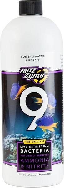 Fritz Aquatics Fritz Zyme 9 Saltwater Nitrifying Bacteria for Aquariums